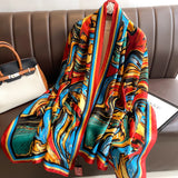 Fashionable Polyester Scarf and Shawl for Women – Perfect for All Seasons