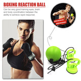 Adjustable Suction Boxing Reflex Ball for Speed, Focus & Fitness Training