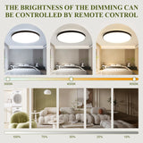 Panel de lámpara de techo LED: accesorio de decoración moderna para el hogar, el dormitorio, el baño y la sala de estar