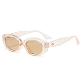 Nuevas gafas de sol ovaladas: moda retro informal para mujeres y hombres