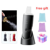 Ultrasonic Skin Scrubber with EMS & Ion Technology for Deep Facial Cleansing