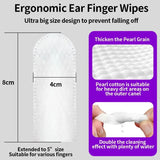 Pet Ear Cleaning Wipes for Dogs & Cats – 50PCS Gentle Ear Care Pads