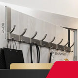 Punch-Free Door Behind Hooks – Wall Hanging Bag, Clothes Hanger & Storage Organizer for Bedroom, Bathroom, Kitchen