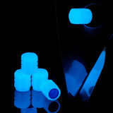 Glow-in-the-Dark Tire Valve Caps – Fluorescent Caps for Cars, Motorcycles & Bicycles