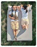 Self-Inflating Camping Sleeping Mat with Built-In Pillow – Lightweight, Waterproof & Portable Pad for Outdoor Adventures