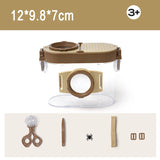 Kids Bug Catcher Kit - Outdoor Explorer Set with Magnifying Glass & Critter Case