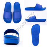 Men’s Street Style Summer Slides – Comfortable PU Slippers for Outdoor Use