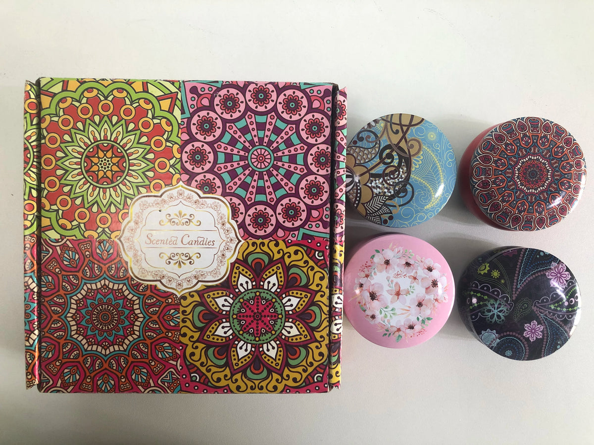 Juego de 12 velas de soja perfumadas: regalo de aromaterapia y fragancia para el hogar