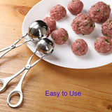 Stainless Steel Meatball Maker | Non-Stick Rice & Meatball Shaper Tool
