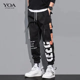 Men’s Lightweight Safari Cargo Pants – Elastic Waist Casual Trousers with Pockets
