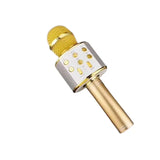 Wireless Karaoke Microphone with Bluetooth Speaker – Handheld USB Mic for Singing & Recording