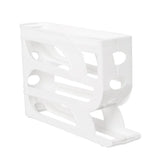 Rejilla para huevos automática con múltiples capas: organizador de cocina que ahorra espacio