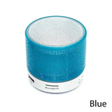 Mini Bluetooth LED Speaker – Wireless Portable Subwoofer with USB & SD Card Support for PC & Mobile