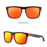 Men's Square Polarized Sunglasses – UV400 Protection & Stylish Acetate Frame