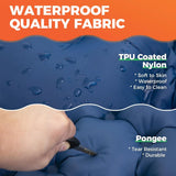 Inflatable Waterproof Camping Mattress with Built-In Pump