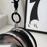 Mini Clear Zipper Storage Pouch – Portable Organizer for Cables, Earphones & Small Accessories