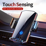 Magnetic Wireless Car Charger Mount – Fast 66W Infrared Induction Phone Holder for iPhone & Android