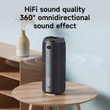 20W Portable Bluetooth Speaker with IPX6 Waterproof, Bass Boost & Dual Pairing – 10H Playtime