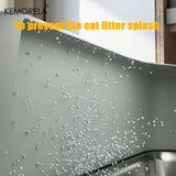XL Stainless Steel Cat Litter Box with Lid – High Sides, Odor-Resistant, for Large & Small Cats