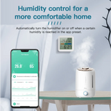 WiFi Smart Temperature & Humidity Sensor – Tuya Smart Life Compatible