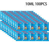Concentrated Bubble Solution Refill - Non-Toxic Bubble Liquid for Bubble Guns (10ml/Pack)