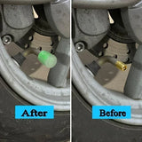 Glow-in-the-Dark Tire Valve Caps – Fluorescent Stem Covers for Cars, Motorcycles & Bicycles