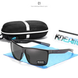 KDEAM Scratch-Resistant Polarized Sunglasses for Men – UV400 Protection, Integral Spring Hinges,