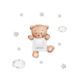 Cute Animal Wall Stickers – Removable PVC Decals for Kids' Rooms, Nursery & Home Decor