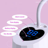 Portable Rechargeable UV Nail Lamp Dryer for Gel Polish