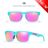 KDEAM Polarized Sunglasses – Trendy UV400 Square Frame Eyewear for Men & Women