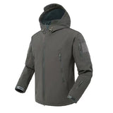 Chaqueta y pantalones tácticos softshell impermeables para hombre para senderismo, acampada y esquí en invierno