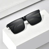 2023 New Anti-UV Driving Sunglasses – Stylish Concave Shape Long Frame for Men & Women