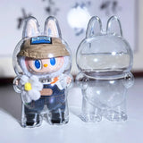 Transparent Acrylic Mystery Doll Display Organizer Box