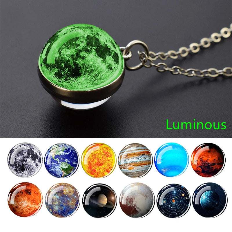 Vintage Round Metal Pendant Necklace – Unisex Fashion Accessory