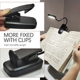 Flexible LED Book Light with Adjustable Clip for Reading
