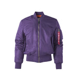 Men’s Winter Military Jacket – Thick Short Zip-Up Outerwear with Stand Collar