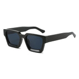 SHAUNA Retro Square Sunglasses – Trendy Tinted Shades for Men & Women