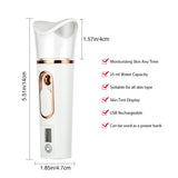 Nano Spray Hydrating Facial Sprayer – Hot & Cold Spray for Skin Moisture & Rejuvenation