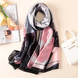 Versatile Polyester Scarf & Shawl for Women – Stylish Beach Accessory for All Seasons