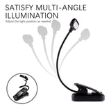 Flexible LED Book Light with Adjustable Clip for Reading