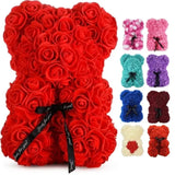Osito de peluche Eternal Rose: regalo romántico para el Día de la Madre, el Día de San Valentín y ocasiones especiales