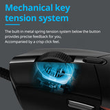 Gaming Mouse with 8000 DPI Sensor and RGB Lighting – Wired Precision Mouse