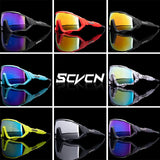 SCVCN UV400 Sport Cycling Glasses – High-Performance Eyewear for Road & Mountain Biking