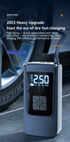 Portable Wireless Car Air Pump with Digital Display & Multi-Mode Inflation