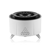 Volcano Jellyfish Mist Essential Oil Diffuser with 350ml Tank and LED Flame Lights