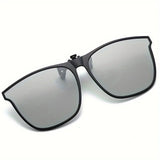 Fashionable Polarized Myopia Glasses Clip – Night Vision & UV Protection for Drivers