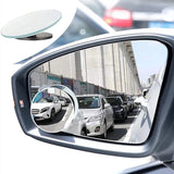Espejo retrovisor para coche ajustable en 360°: visión trasera de gran angular para una conducción más segura
