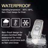 Audi Logo Projector Welcome Lights - Compatible with A1-A8, Q3-Q8 Models (2000-2024)