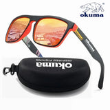 Gafas de sol polarizadas Okuma con protección UV400: gafas ligeras para actividades al aire libre, caza, pesca, conducción y deportes