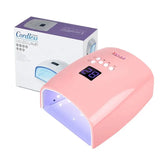 Portable 66W Rechargeable UV LED Nail Lamp – Professional Nail Dryer for Gel Polish with 33 LED Beads